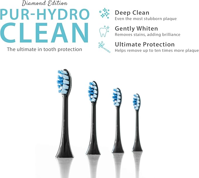 Replacement Heads for Pur - Hydro Clean Toothbrush - Pur - Well Living