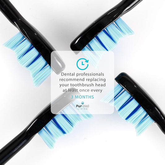 Replacement Heads for Pur - Hydro Clean Toothbrush - Pur - Well Living