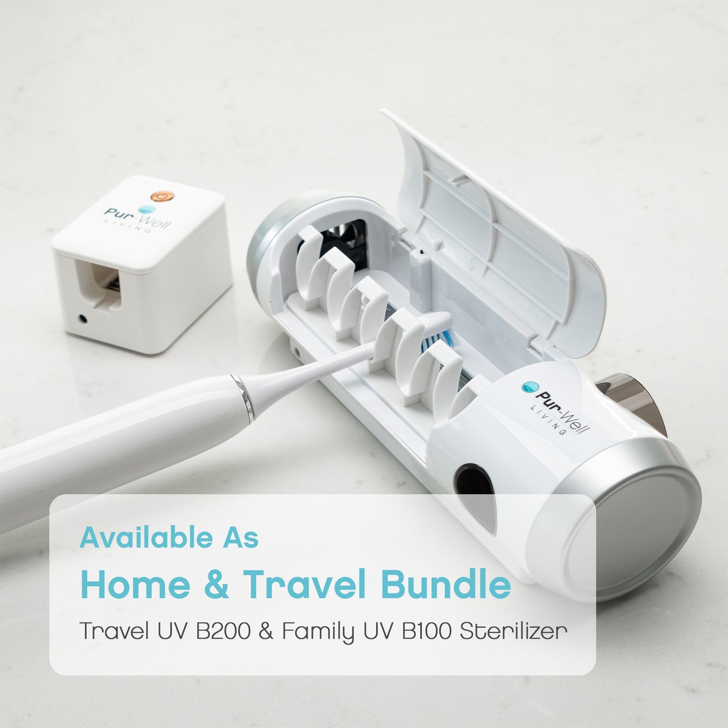 Pur Well UV Light Toothbrush Sterilizer (Home Unit)