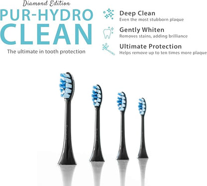 Replacement Heads for Pur - Hydro Clean Toothbrush - Pur - Well Living