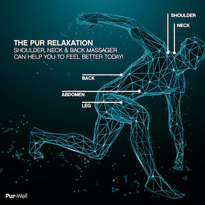 Pur Relaxation Shoulder Massager (Shoulder, Neck, and Back Massager) –  Pur-Well Living
